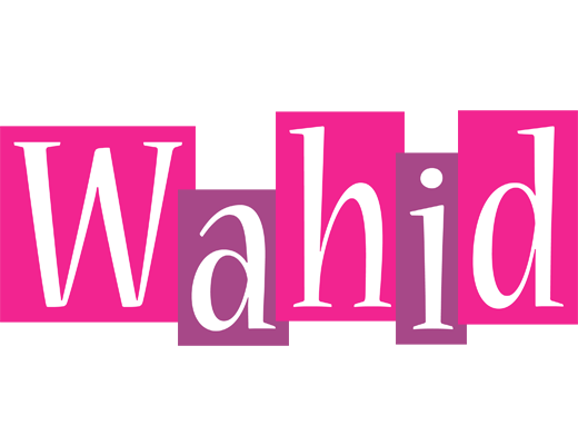 Wahid whine logo