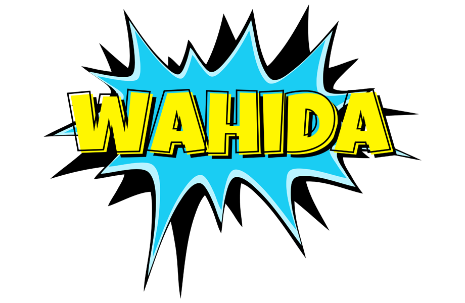 Wahida amazing logo