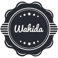 Wahida badge logo