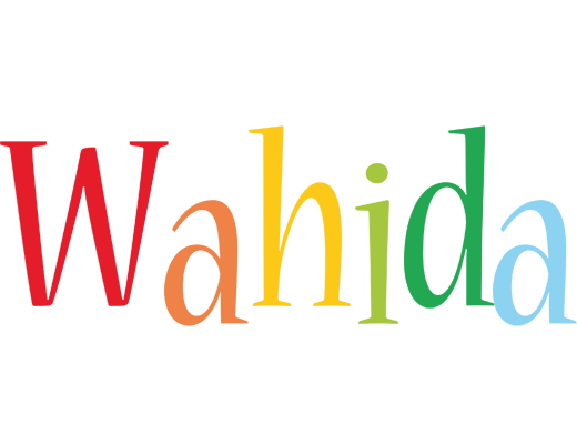 Wahida birthday logo