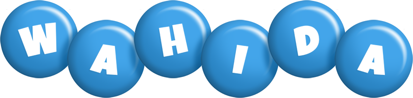 Wahida candy-blue logo