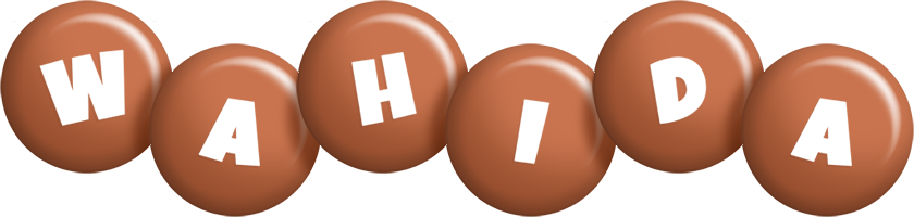 Wahida candy-brown logo