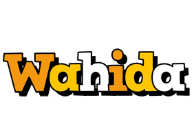 Wahida cartoon logo