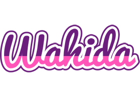 Wahida cheerful logo