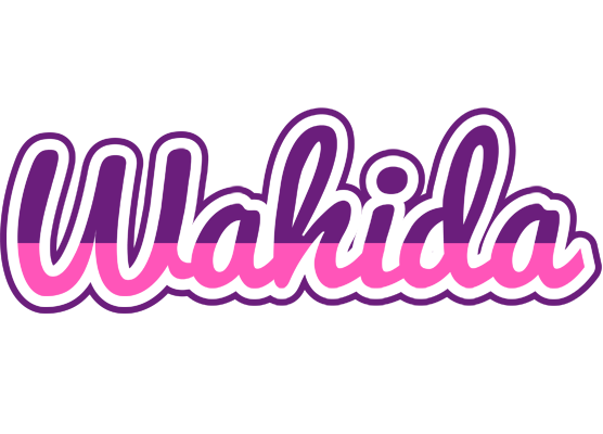 Wahida cheerful logo