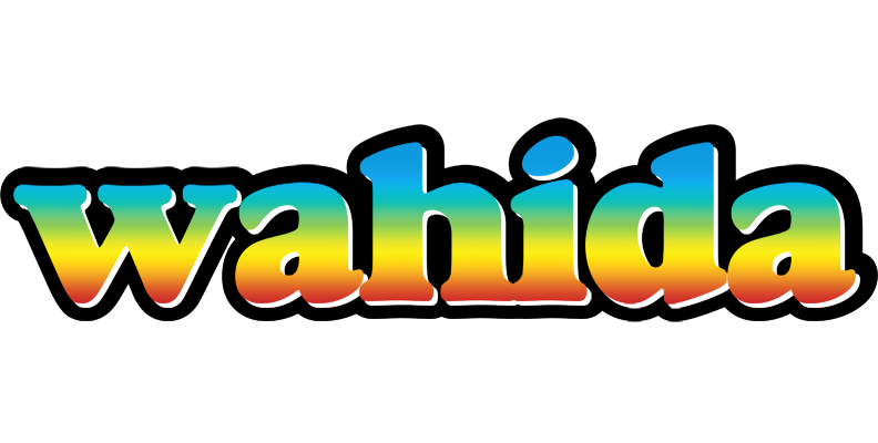Wahida color logo
