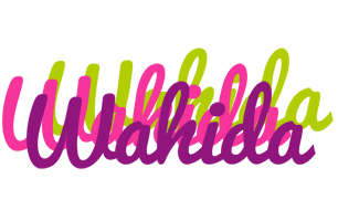 Wahida flowers logo