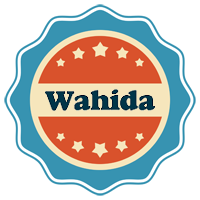 Wahida labels logo