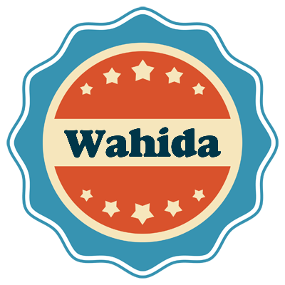 Wahida labels logo