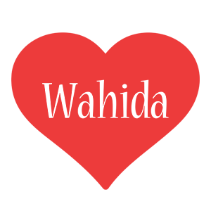 Wahida love logo