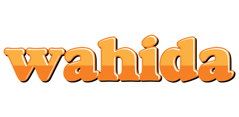 Wahida orange logo
