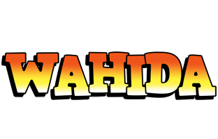 Wahida sunset logo