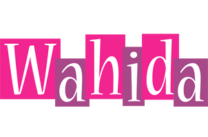 Wahida whine logo