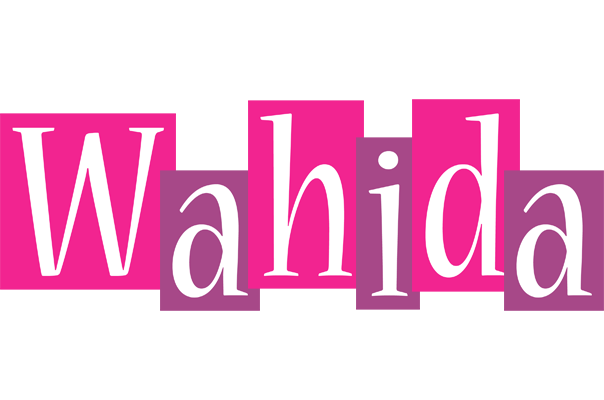 Wahida whine logo