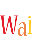 Wai birthday logo