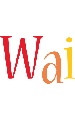 Wai birthday logo