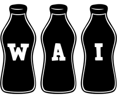 Wai bottle logo