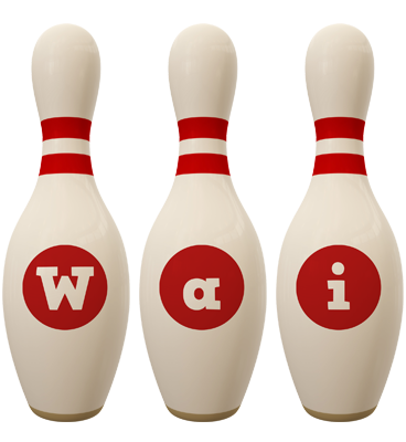 Wai bowling-pin logo