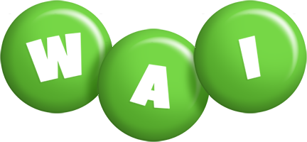 Wai candy-green logo