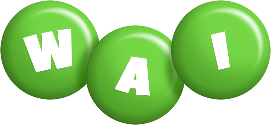 Wai candy-green logo