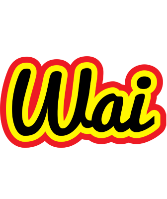 Wai flaming logo