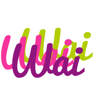 Wai flowers logo