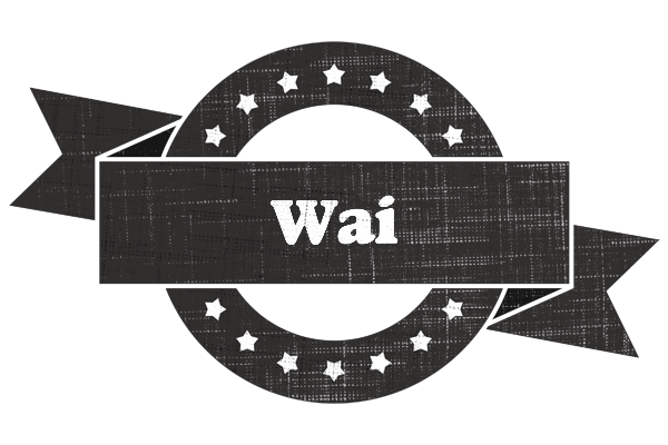 Wai grunge logo