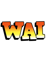 Wai sunset logo