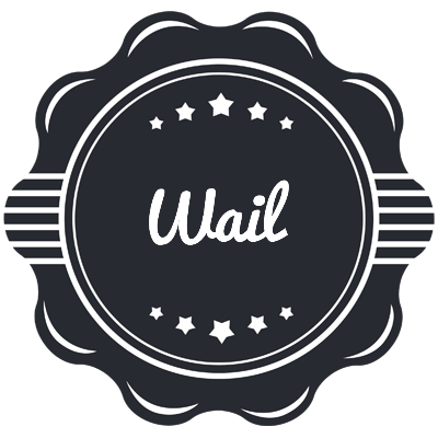 Wail badge logo