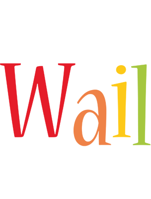 Wail birthday logo