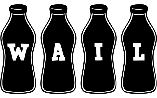 Wail bottle logo