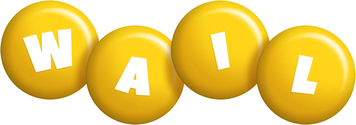 Wail candy-yellow logo