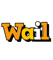 Wail cartoon logo