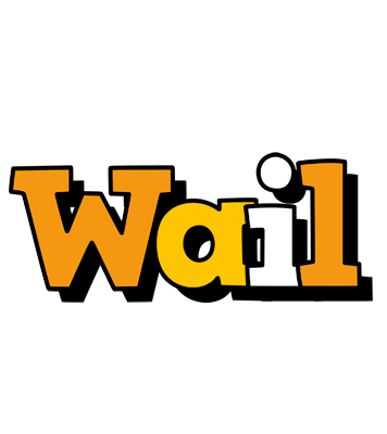 Wail cartoon logo