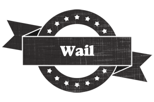 Wail grunge logo