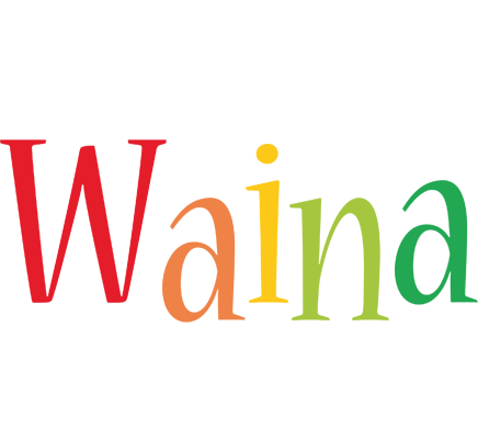 Waina birthday logo
