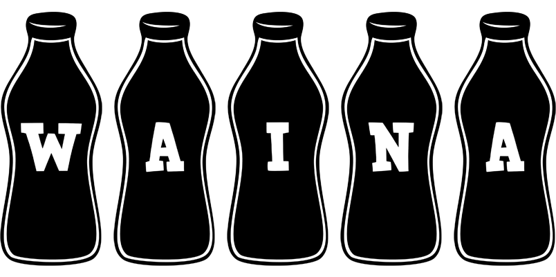 Waina bottle logo