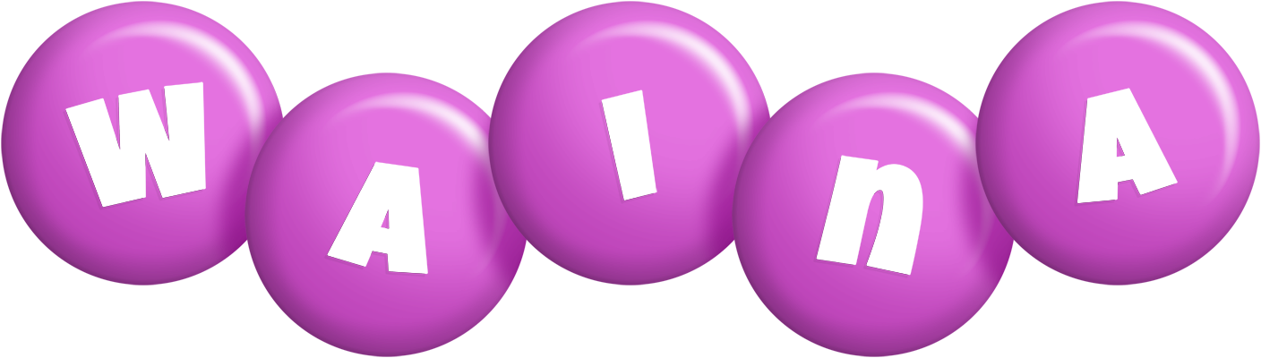 Waina candy-purple logo