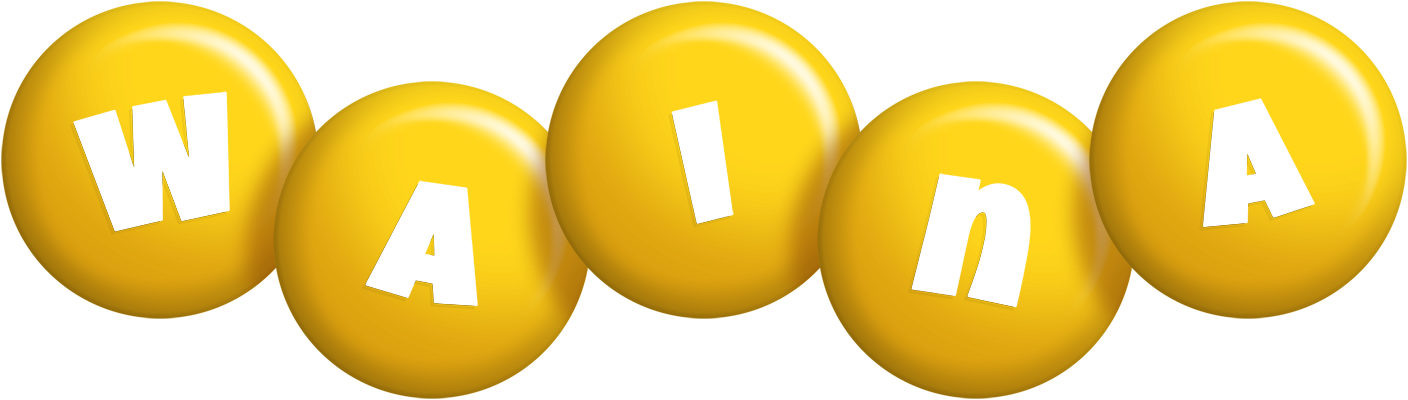 Waina candy-yellow logo