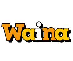 Waina cartoon logo