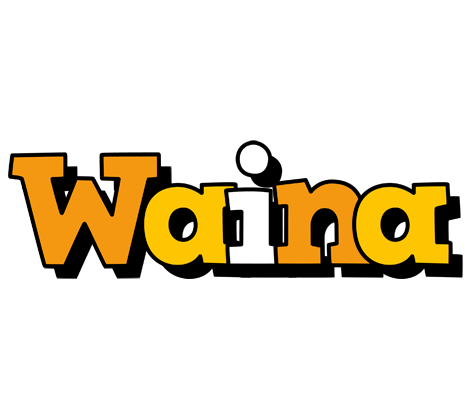 Waina cartoon logo