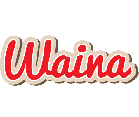 Waina chocolate logo