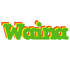 Waina crocodile logo