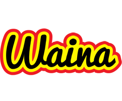 Waina flaming logo