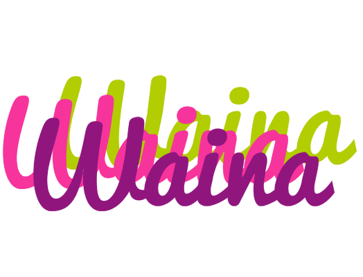 Waina flowers logo