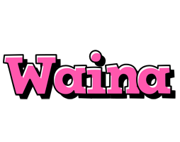 Waina girlish logo