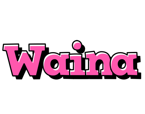 Waina girlish logo