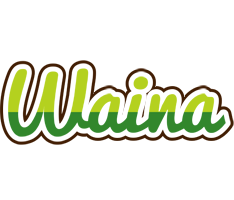 Waina golfing logo