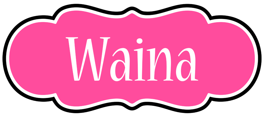 Waina invitation logo