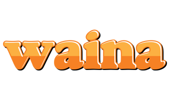 Waina orange logo